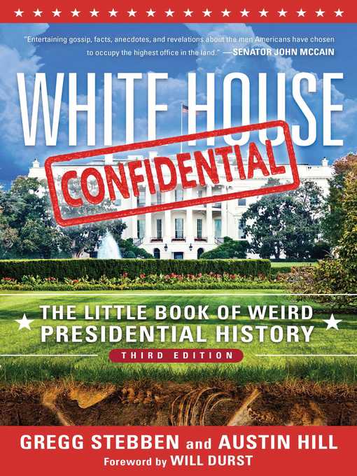 Title details for White House Confidential: the Little Book of Weird Presidential History by Gregg Stebben - Available